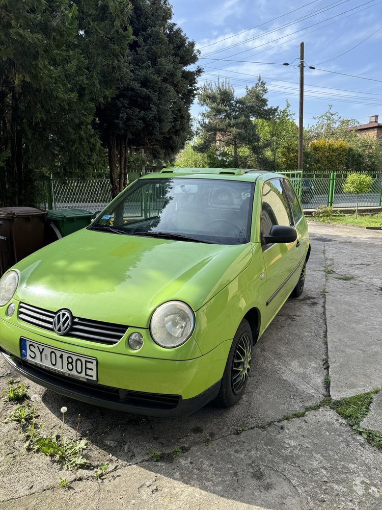 Volkswagen lupo zielony