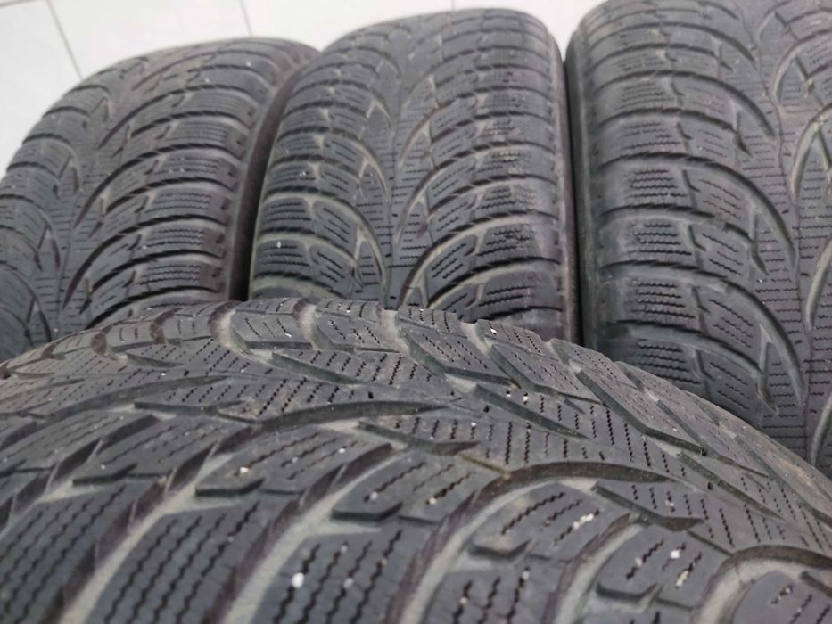 ZIMA Nokian 195/65/15 91T 2x4.93mm 2x5.13mm 2018rok cena za 4szt MONTA