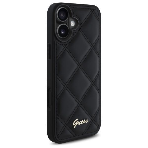 Etui Case Obudowa Guess Do Iphone 16 Czarny/black Hardcase