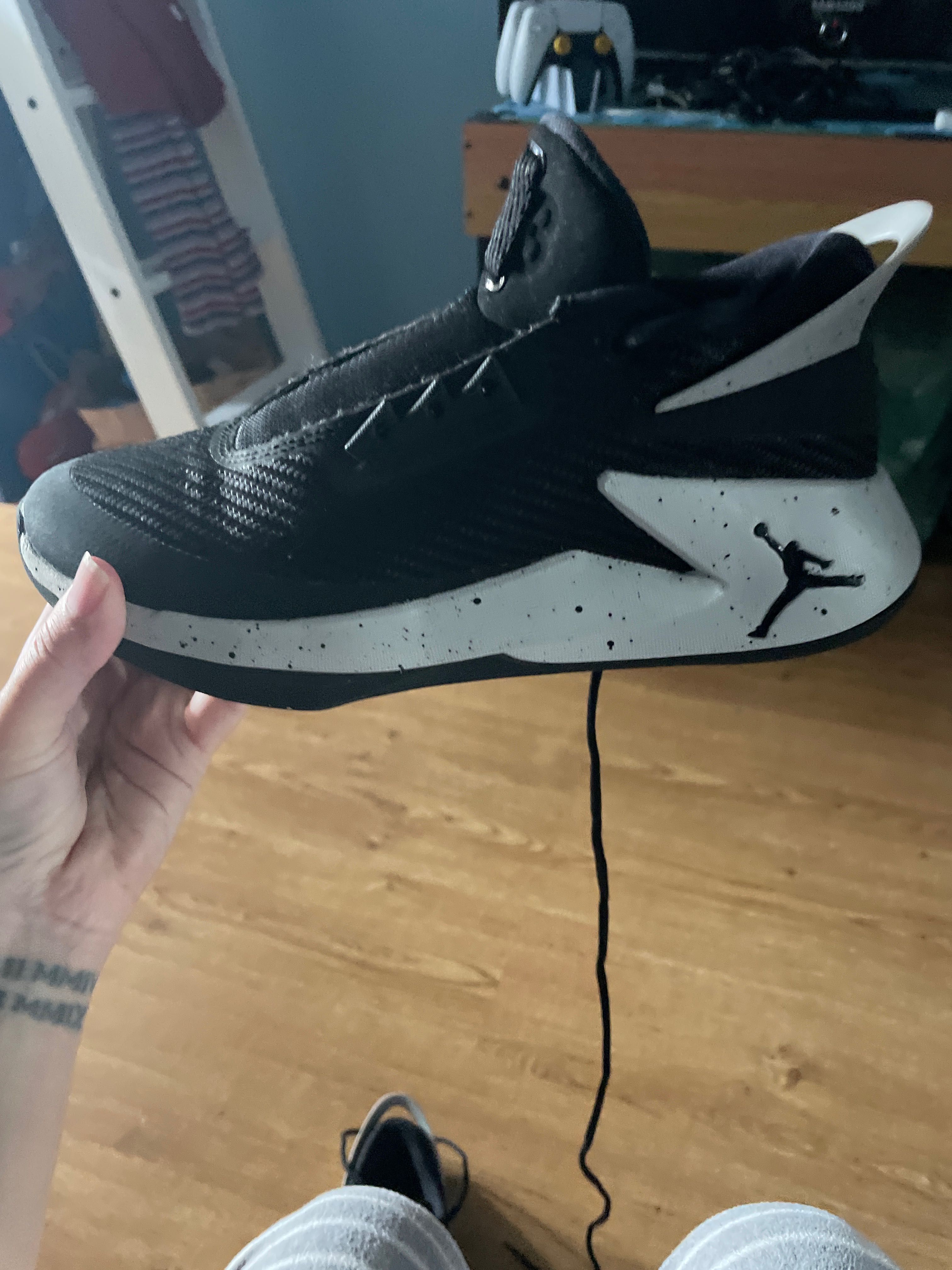 Sapatilhas bota preta Nike Jordan 38