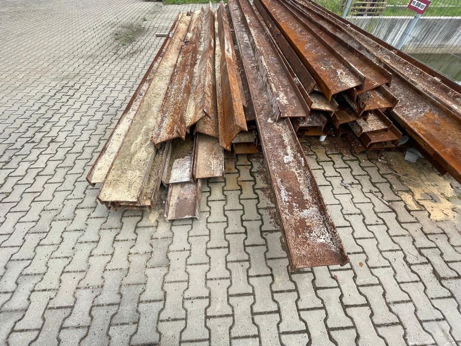 Dwuteownik stalowy różne wymiary, tregra z rozbiórki,