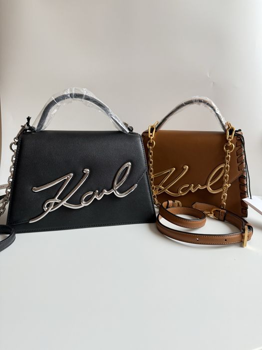 Сумка Karl Lagerfeld шкіряна