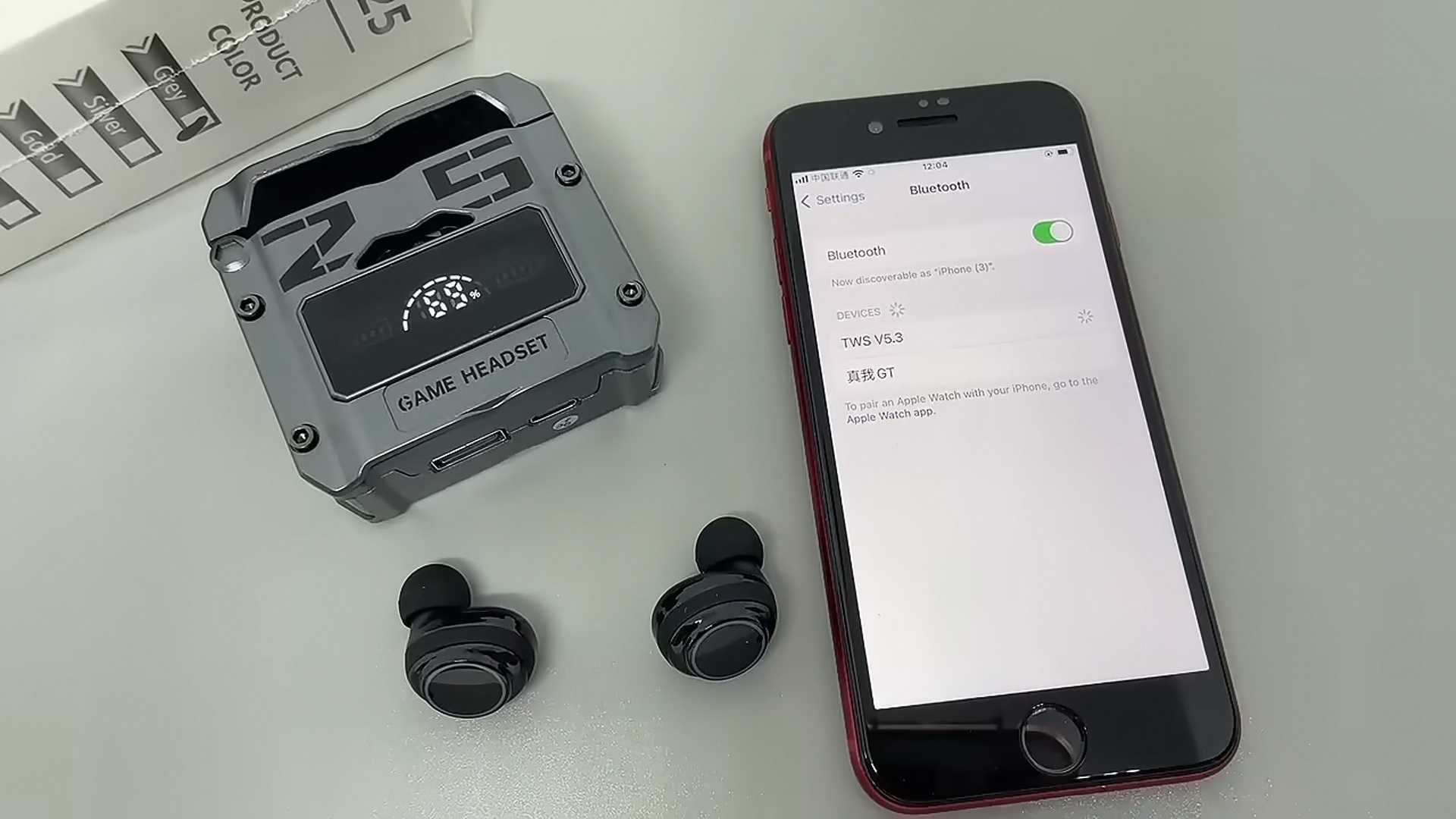 Геймерські сенсорні Bluetooth 5.3 навушники TWS M25.(ультра–швидкі)