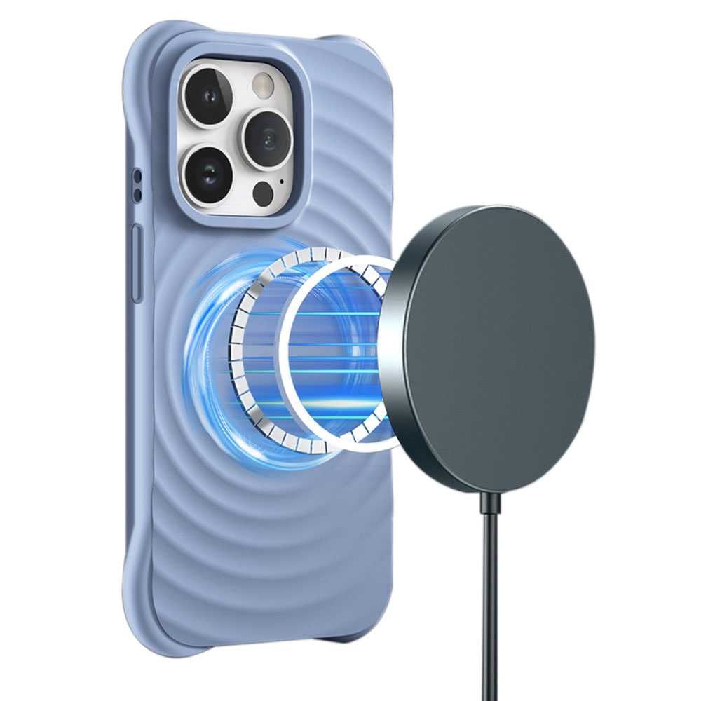Plecki, Etui Mag Circle MagSafe do Apple Iphone 14 kolor: niebieski