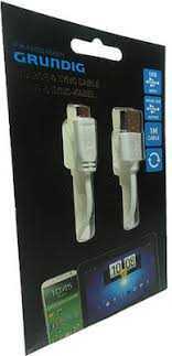 Кабель Grundig Regular USB 2.0 — micro USB