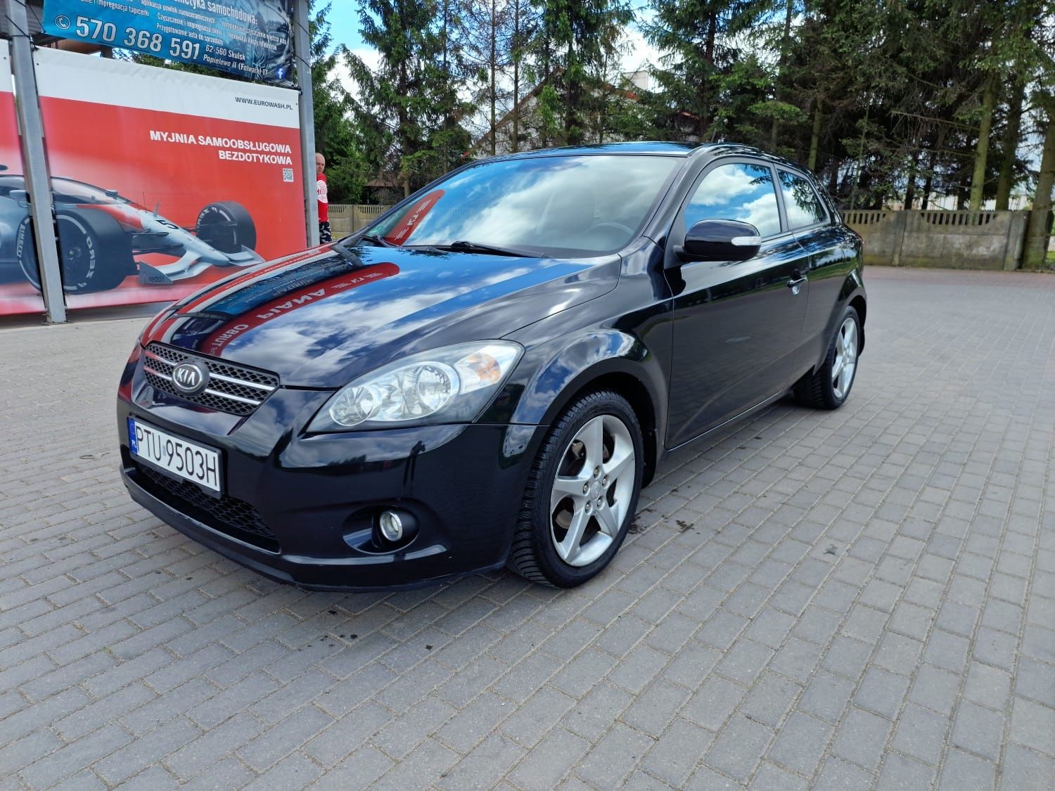 Kia Cee'd model 2010r. 2.0D Skóry/Alufelgi/Super Stan zamiana