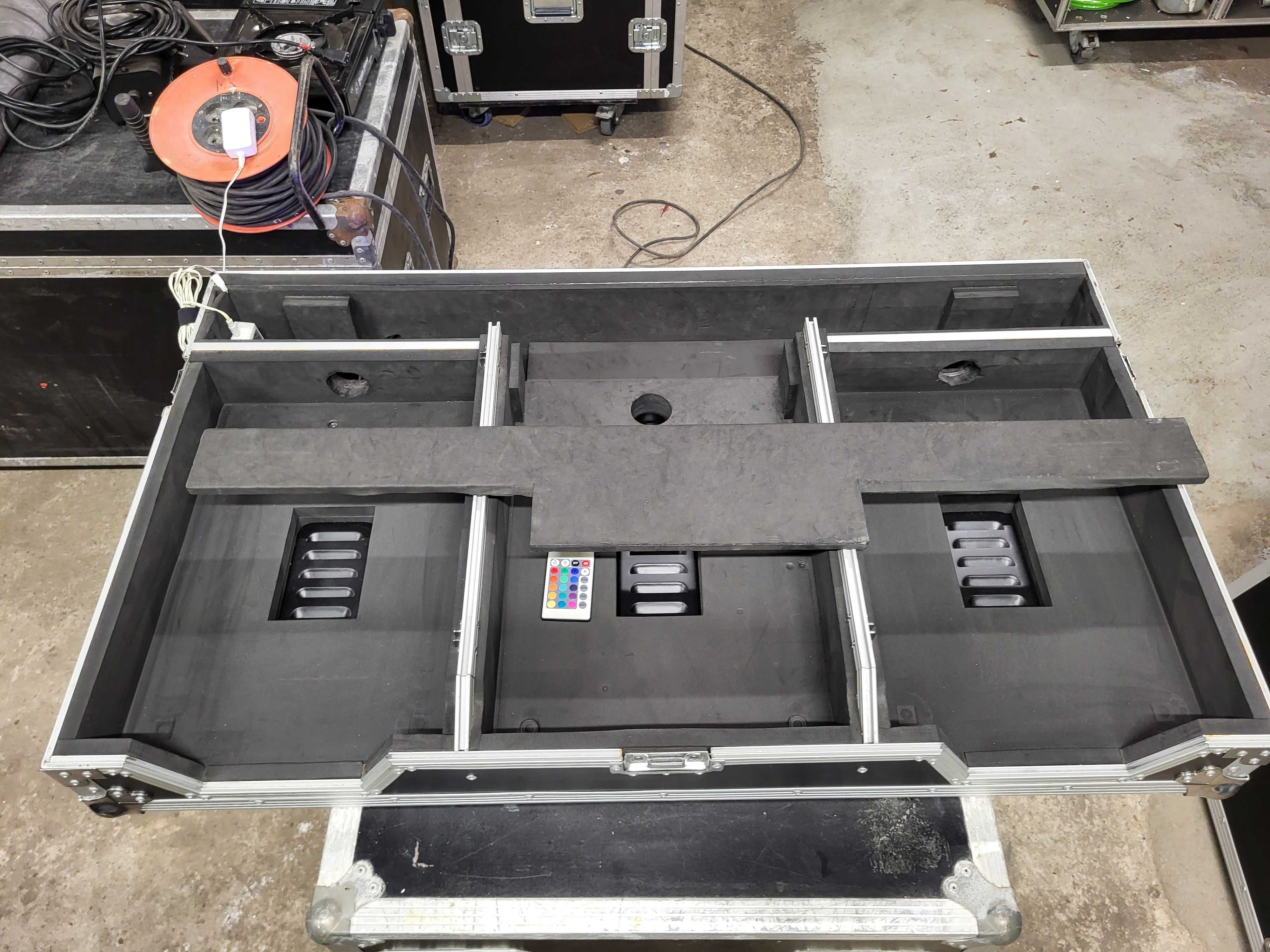 CASE + LED RGB 2x CDJ2000 + DJM-900 PIONEER Na decki i mikser /FAKTURA