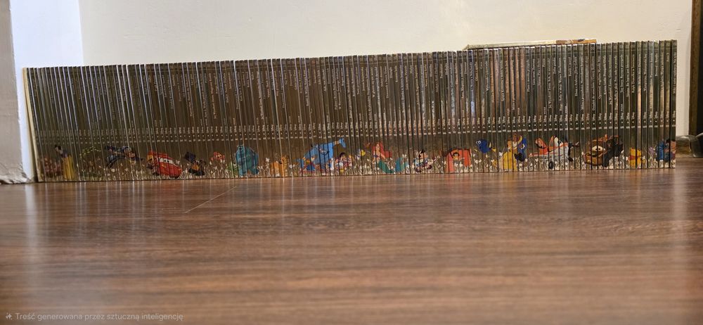 Złota kolekcja Książek Disneya 1 do 134 stan idealny