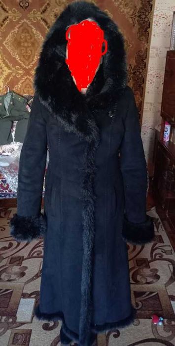 Женская дубленка исскуственный мех