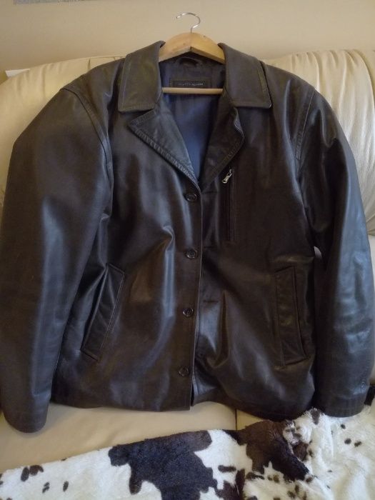 Шкіряна чоловіча куртка TOMMY HILFIGER З (США)