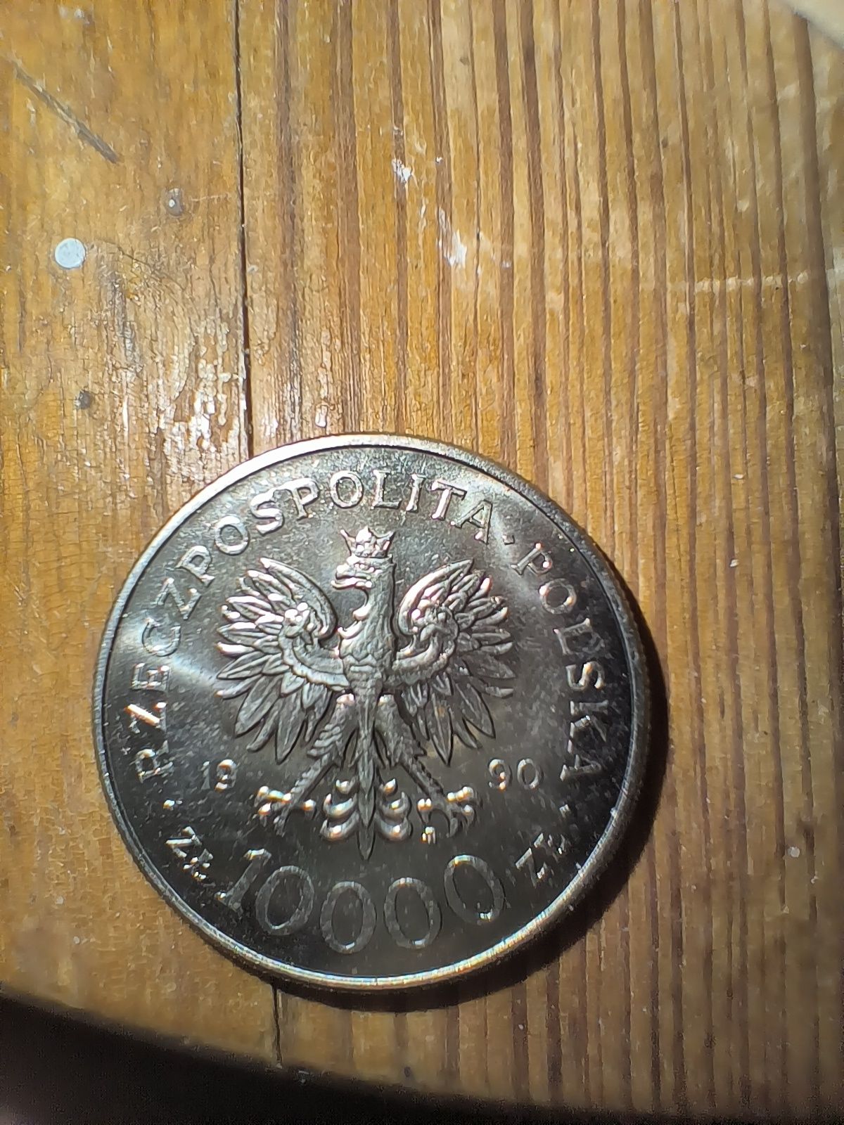 moneta 10.000 zl,1990rok