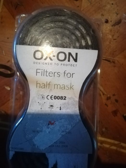 OX ON filtry do półmasek masek 0082 Nowy