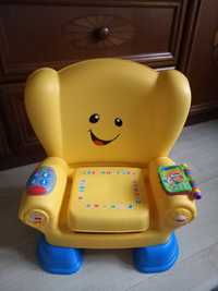 OKAZJA Edukacyjny fotelik fisher price dla malucha