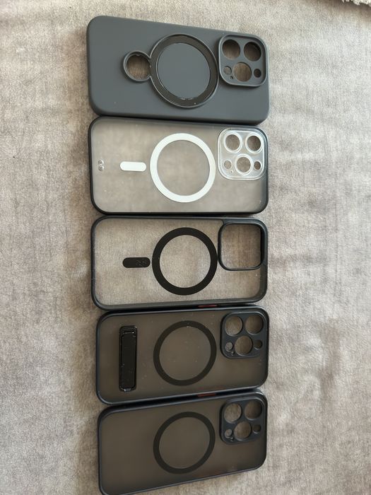 Pack 5 Capas iPhone 14 Pro MagSafe