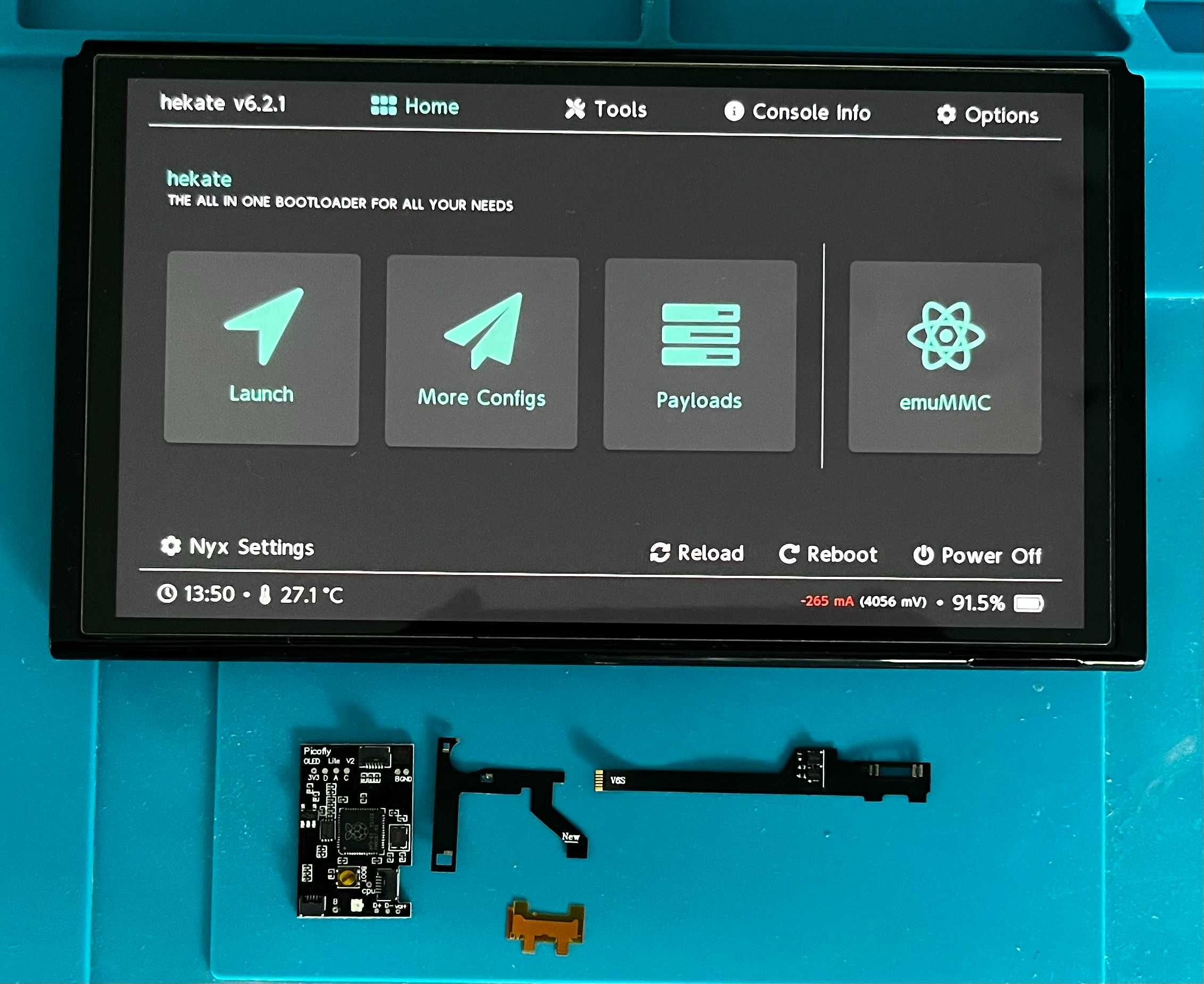 Modyfikacja, przerobienie Nintendo Switch V2,OLED/PICOFLY/Atmosphere