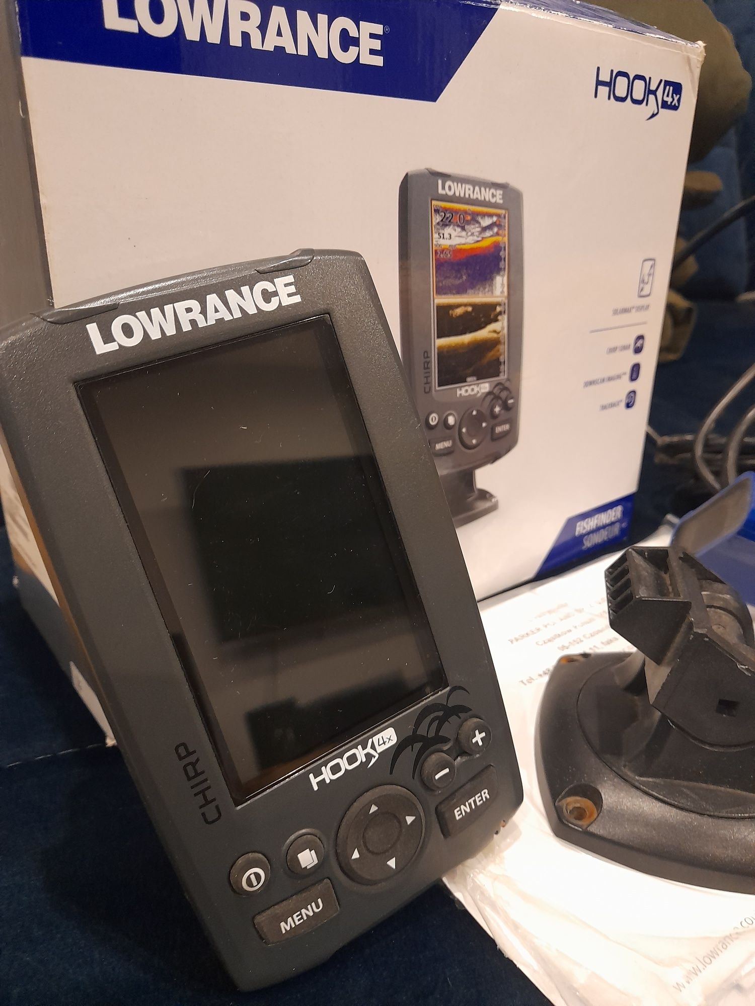 Echosonda Lowrance Hook 4