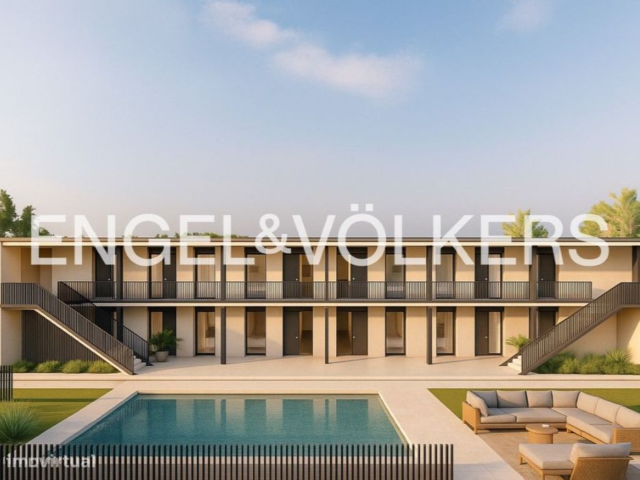 Ria Garden Faro - Condomínio Exclusivo com Piscina e Jardim