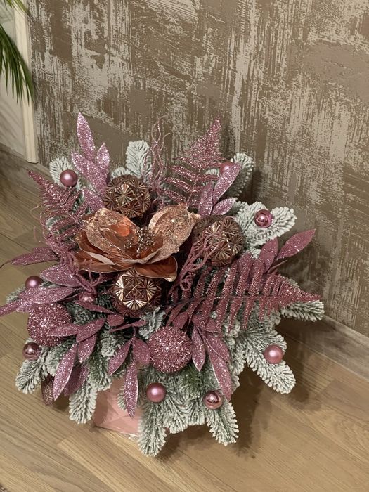 Новорічна композиція декор