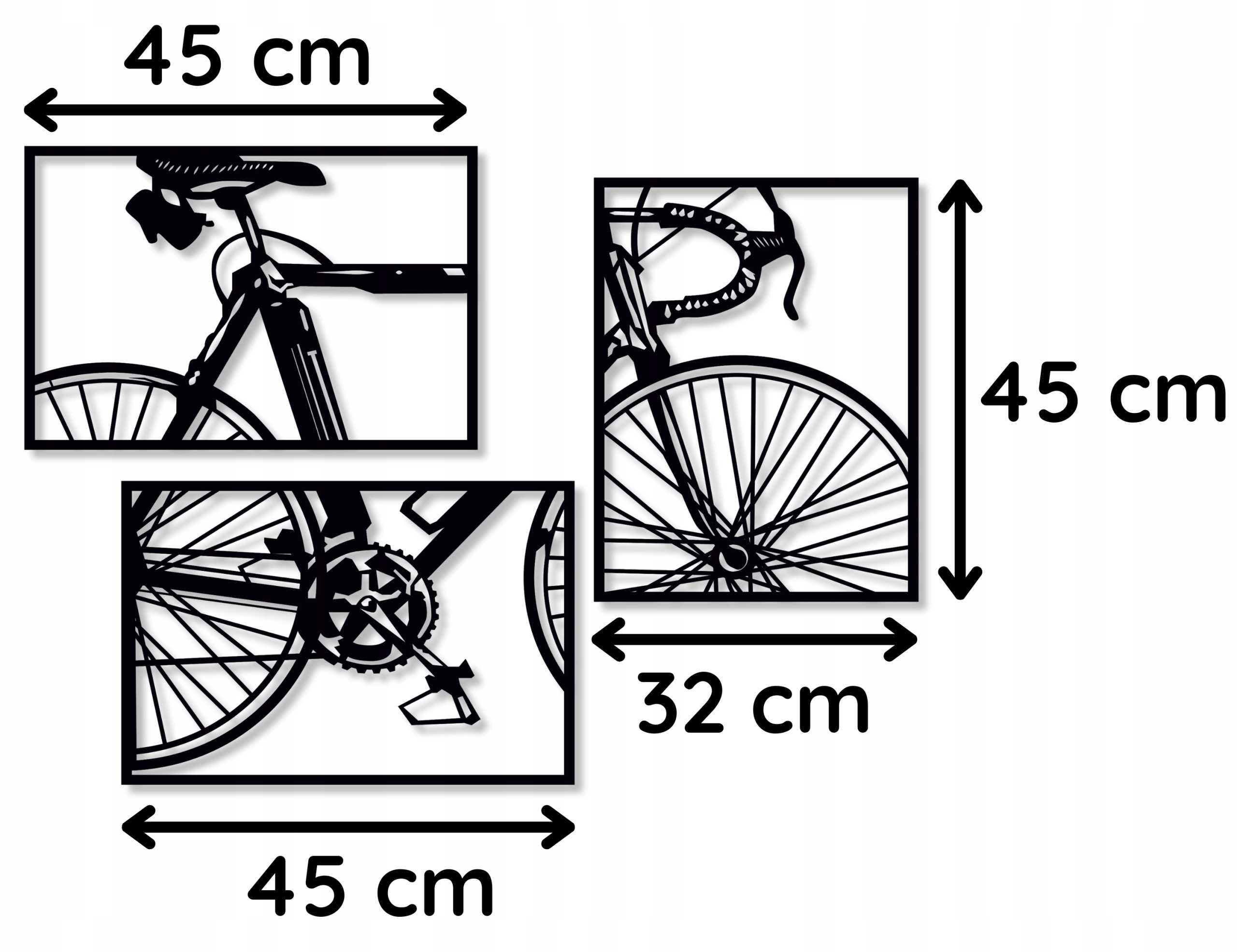 Obraz Ażurowy 3D Rower Rowerek na ścianie Świetna Jakość *WYSYŁKA24H*