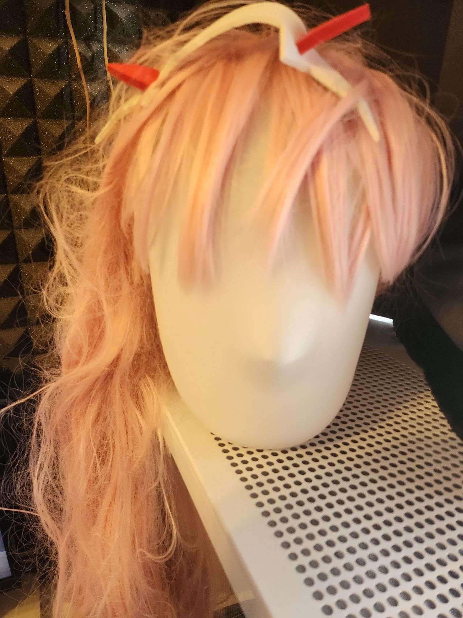 Peruka Cosplay Anime Zero Two Tanio
