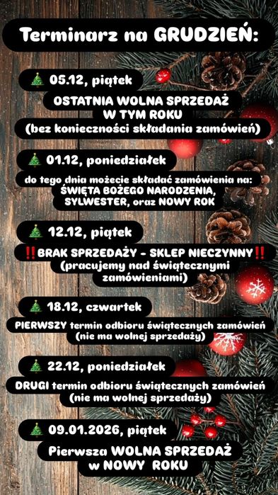 Swojskie wędliny na święta!