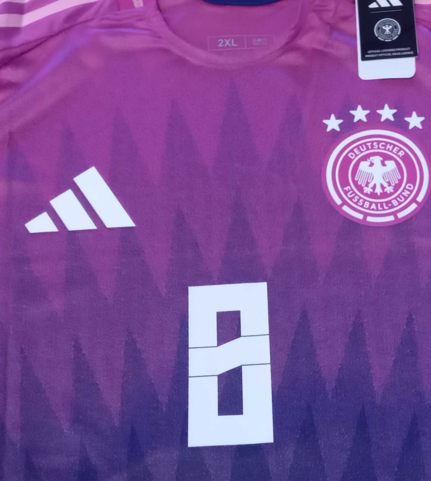 koszulka Niemcy wyjazdowa #8 Kroos. w tzw. wersji gracza (Authentic)