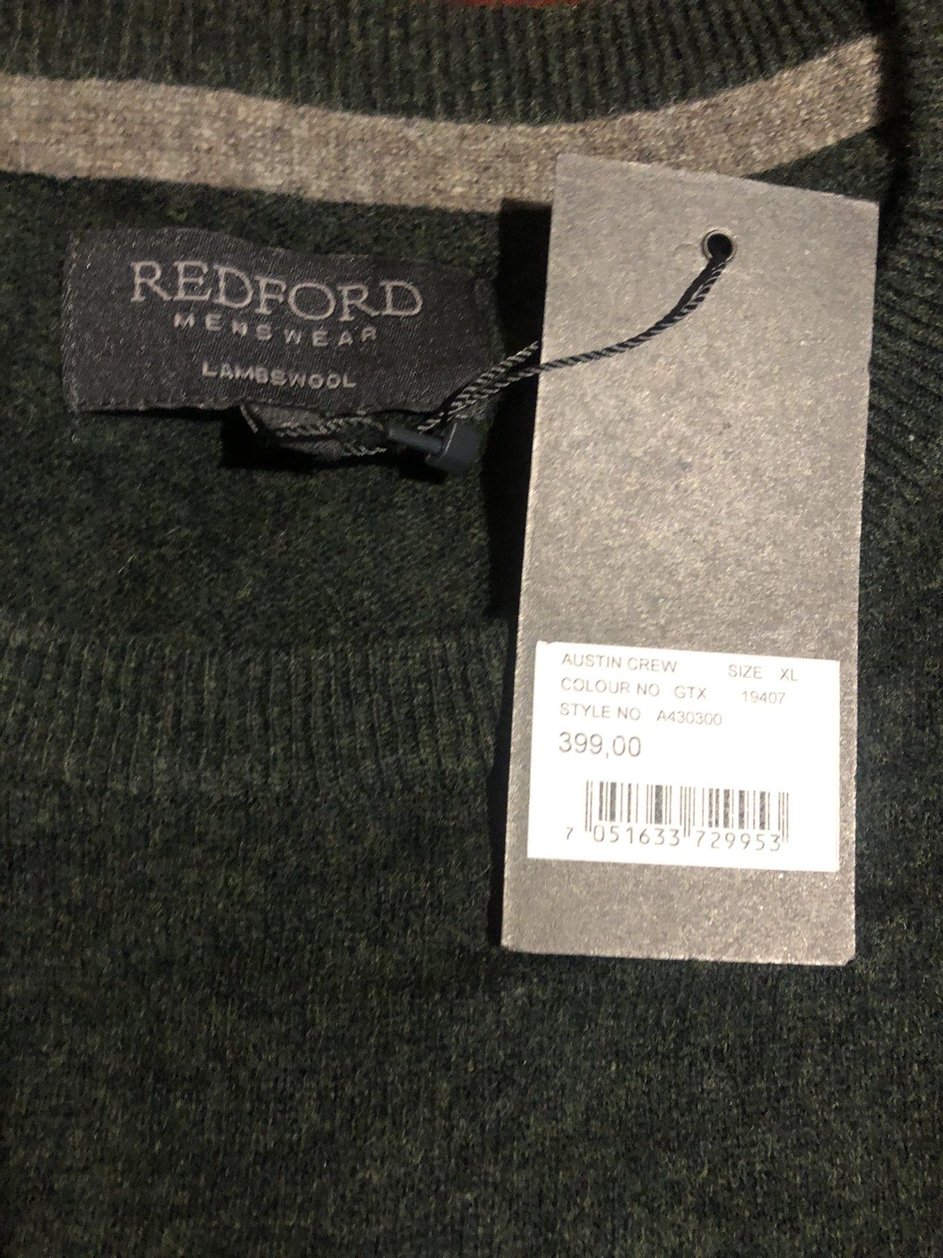 Термо кофта, Redford, lambs Wool. XL.