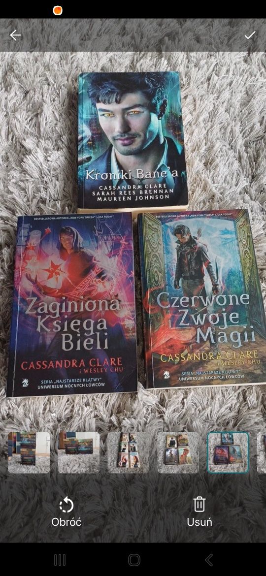 Pakiet książek Dary Anioła plus uniwersum świata Nocnych Łowców