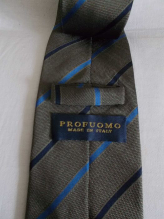 Krawat PROFUOMO,włoski,100 % jedwab
