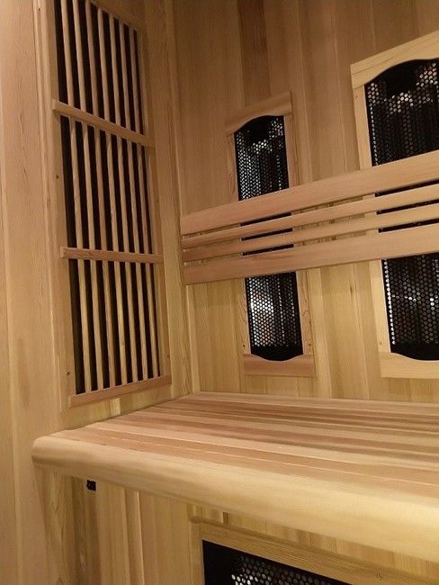 Sauna Infrared DO ZABUDOWY - Infraplus™ 140 VALERO Biały Cedr
