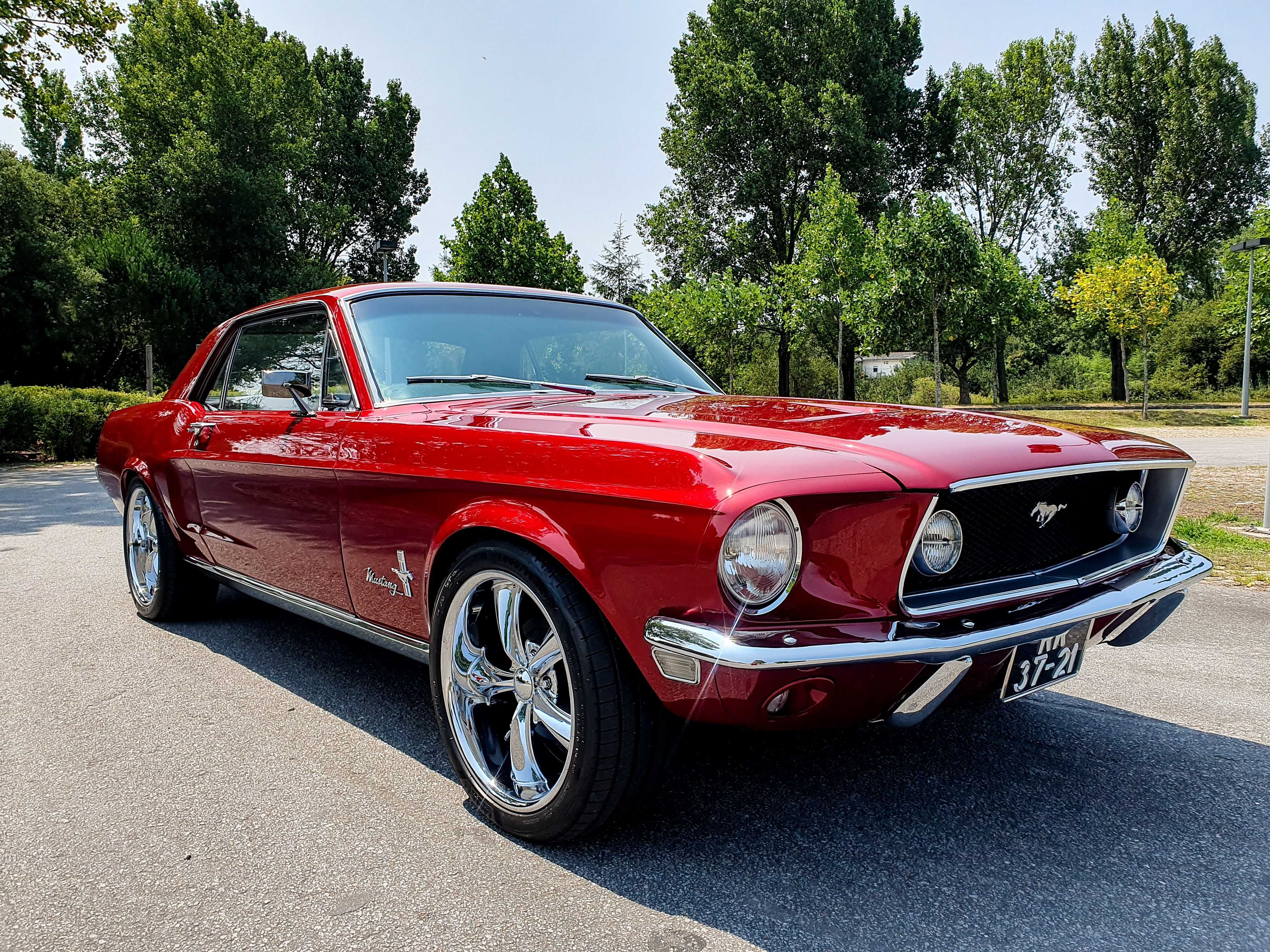 Aluguer Ford Mustang Coupé 1968