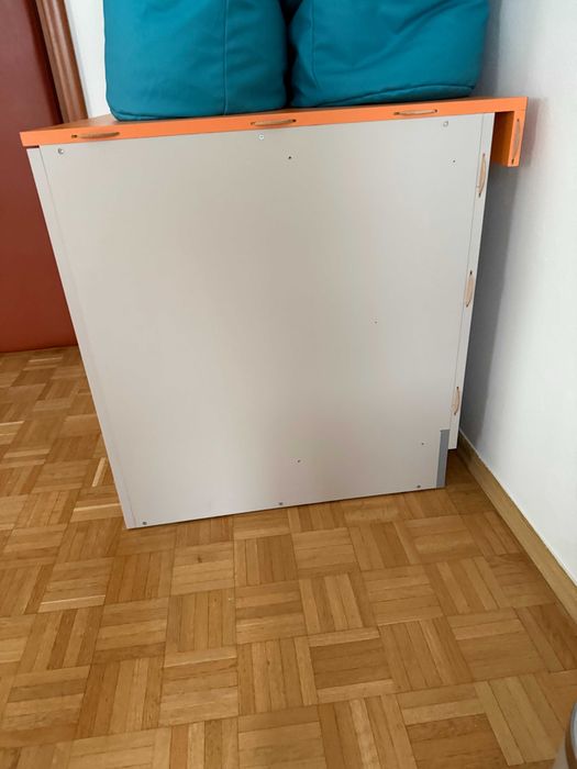 lada recepcyjna + 2 pomocniki i szafka