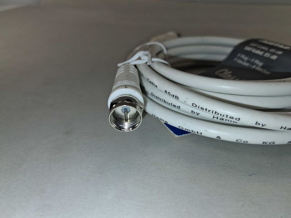 N215 Kabel Antenowy SAT Hama Classic Line 3m F-Plug 85 dB