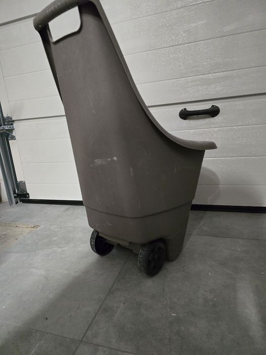 Taczka ogrodowa szara 50l.