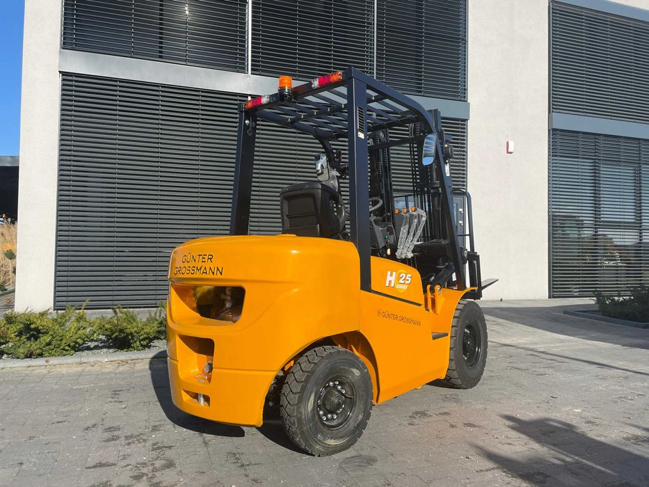 Nowy wózek widłowy 2.5T - duplex. Günter Grossmann. Gwarancja 3 lata