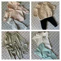 Речі для дівчинки 0-3 3-6 місяців сукні набори костюми zara hm next