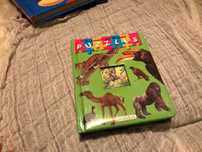 Livro de puzzles Selva