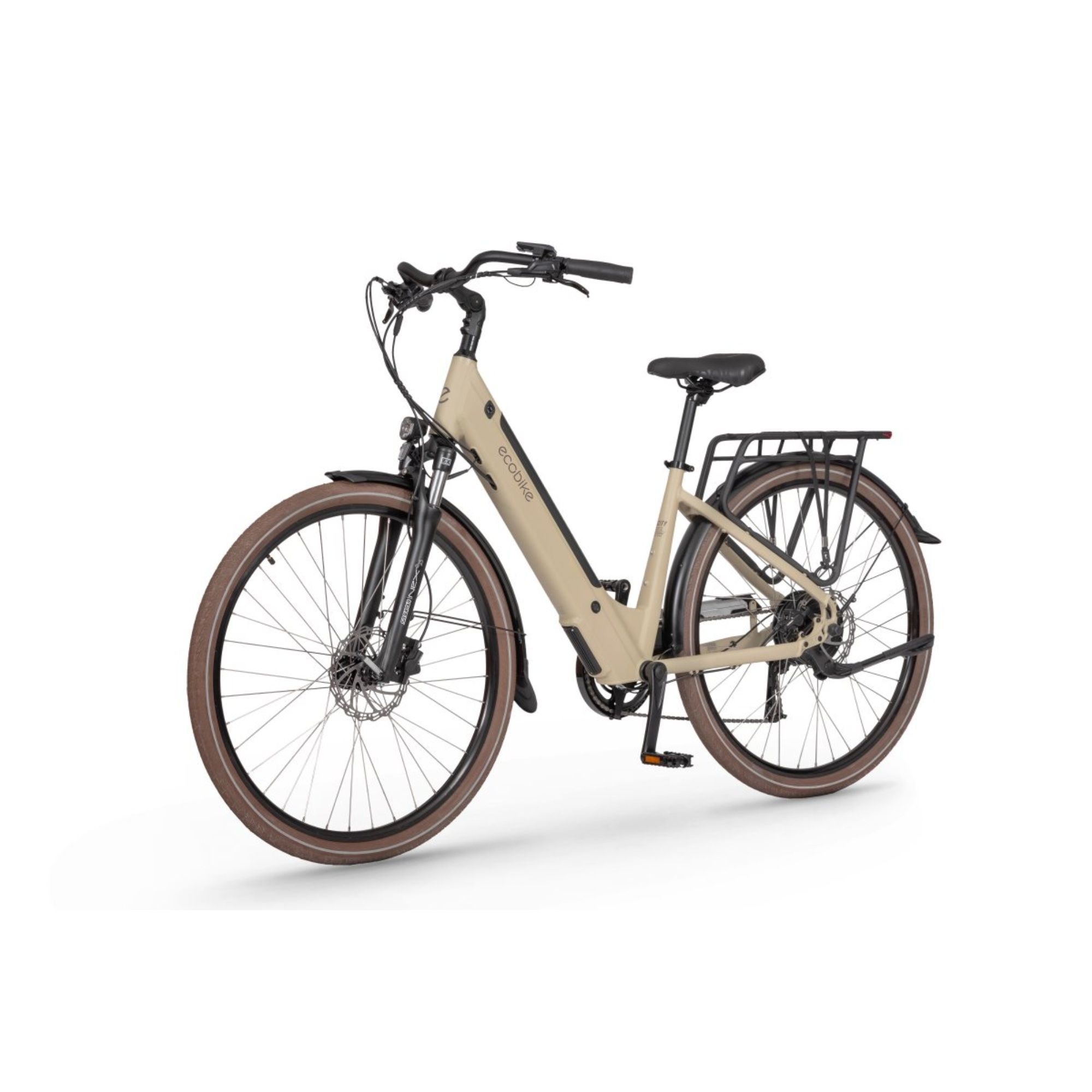 Rower elektryczny Ecobike X-City Cappuccino 28" Rama 19 504Wh 36V 14Ah