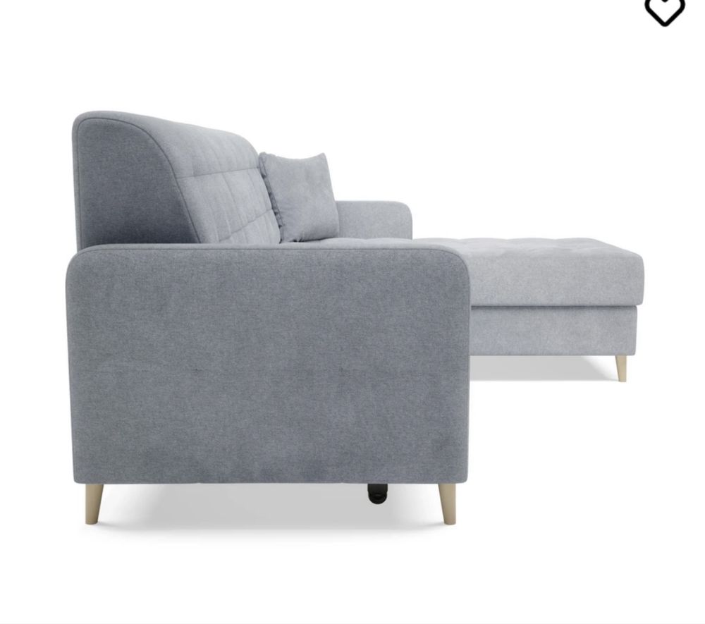 Agata meble  narożnik sofa  Volare szary
