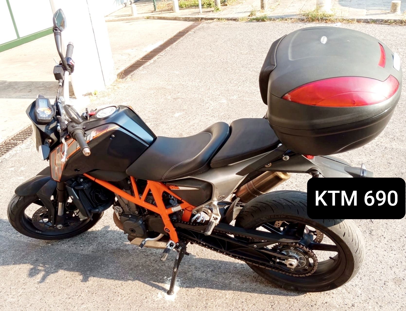 KTM duke 690 troco