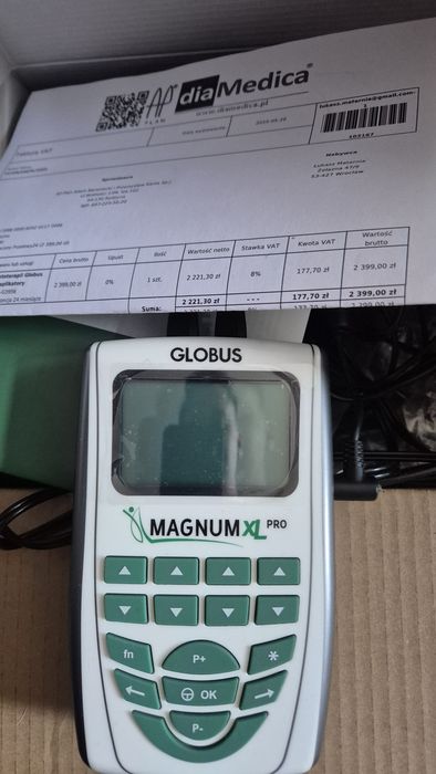 Aparat do magnetoterapii Globus Magnum XL PRO aplikatory elastyczne