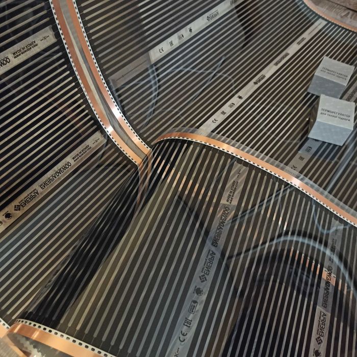 Нагрівальна плівка під паркет, ламінат, ліноллеум - 200 ват/м2