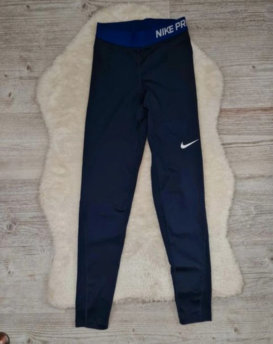 Spodnie Legginsy Nike Pro logo Swoosh Rozmiar XS Oryginalne