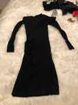 vestido preto tamanho m marlene birger executiva