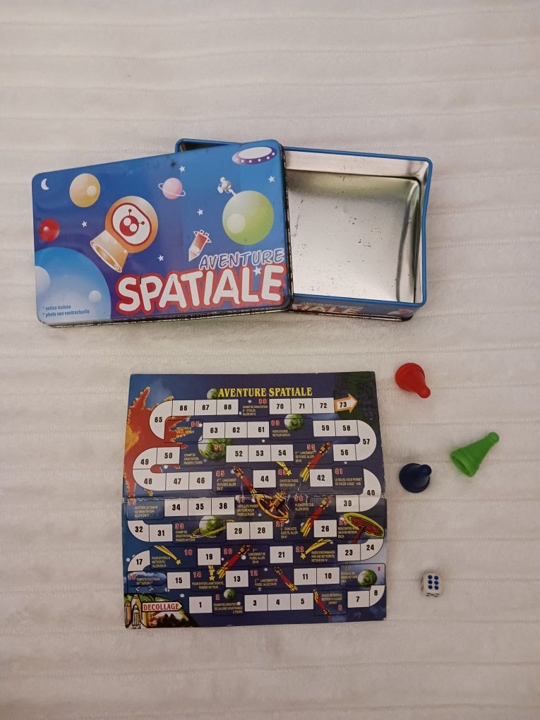 Mini Jogo de Tabuleiro Aventure Spatiale