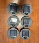 Conjunto de 6 lanternas solares LED