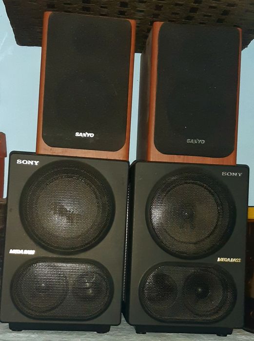 2 pares de colunas para Aparelhagem Pequena