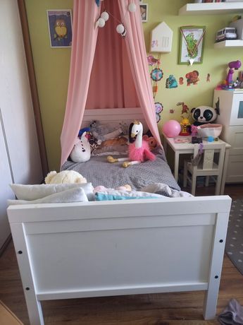 Łóżko dziecięce IKEA z materacem
