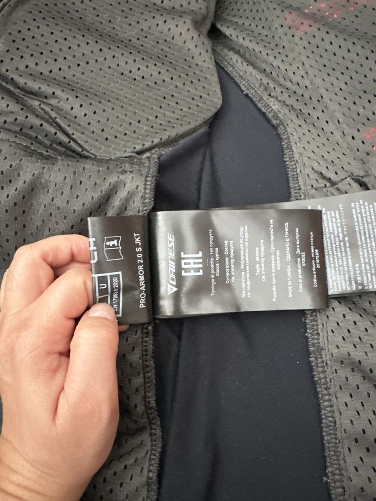 Casaco Dainese com protecões