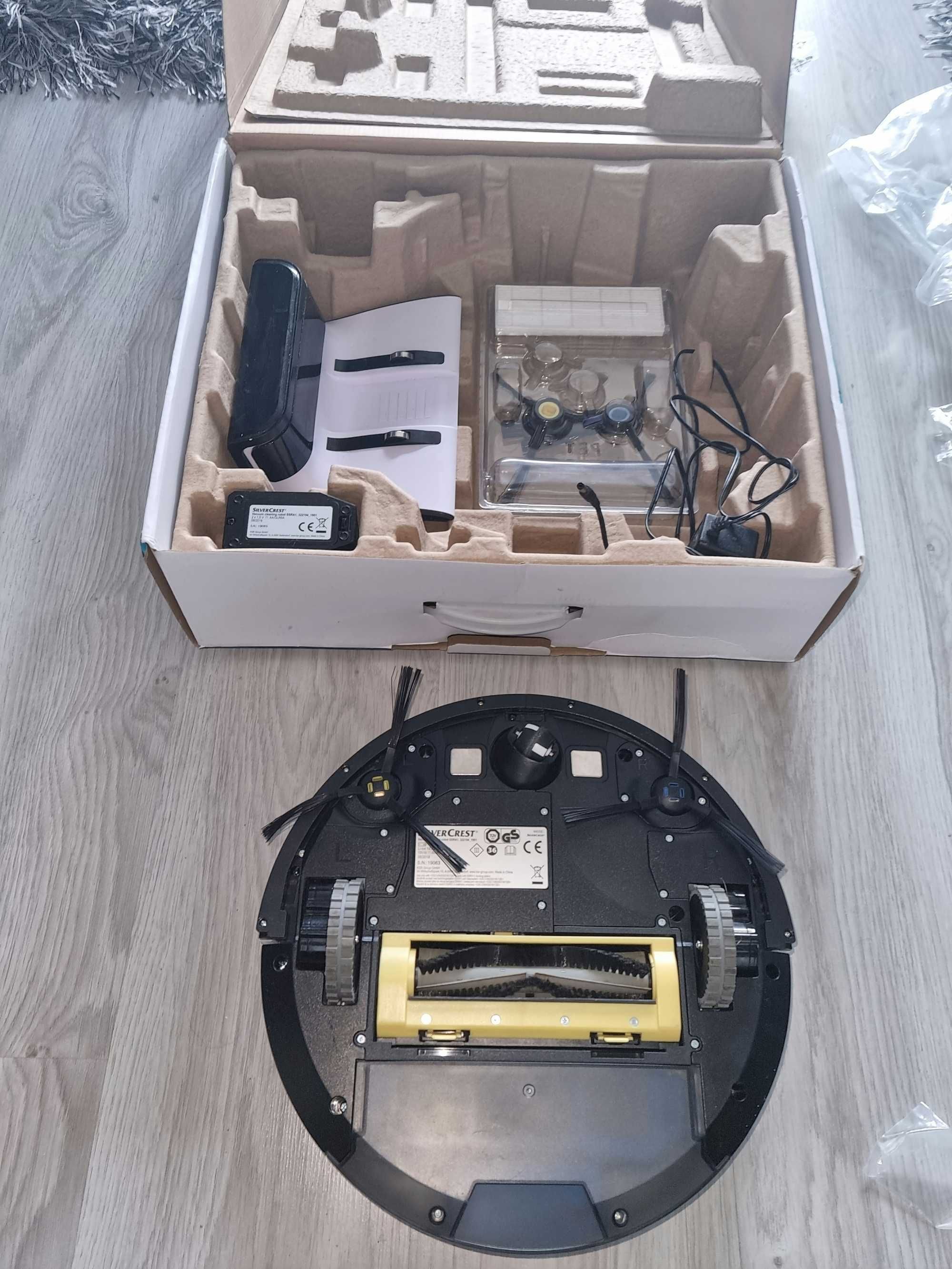 Robot Odkurzający Silvercrest SSRA1 – stan bardzo dobry